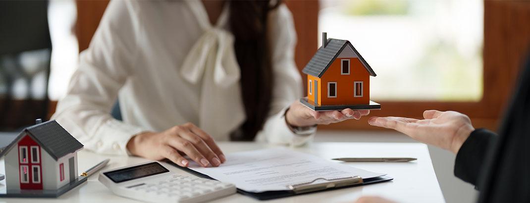 Buyer and Agent discussing home options