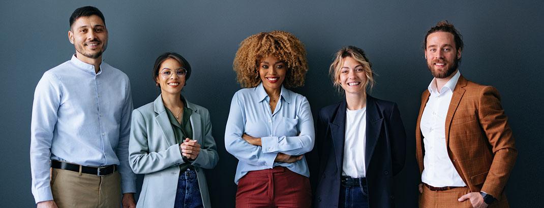 group of diverse housing professionals